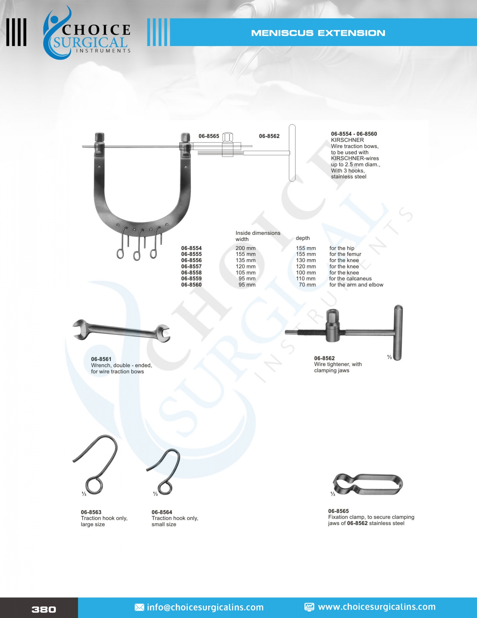 Wire Extension, Finger Nail Instruments